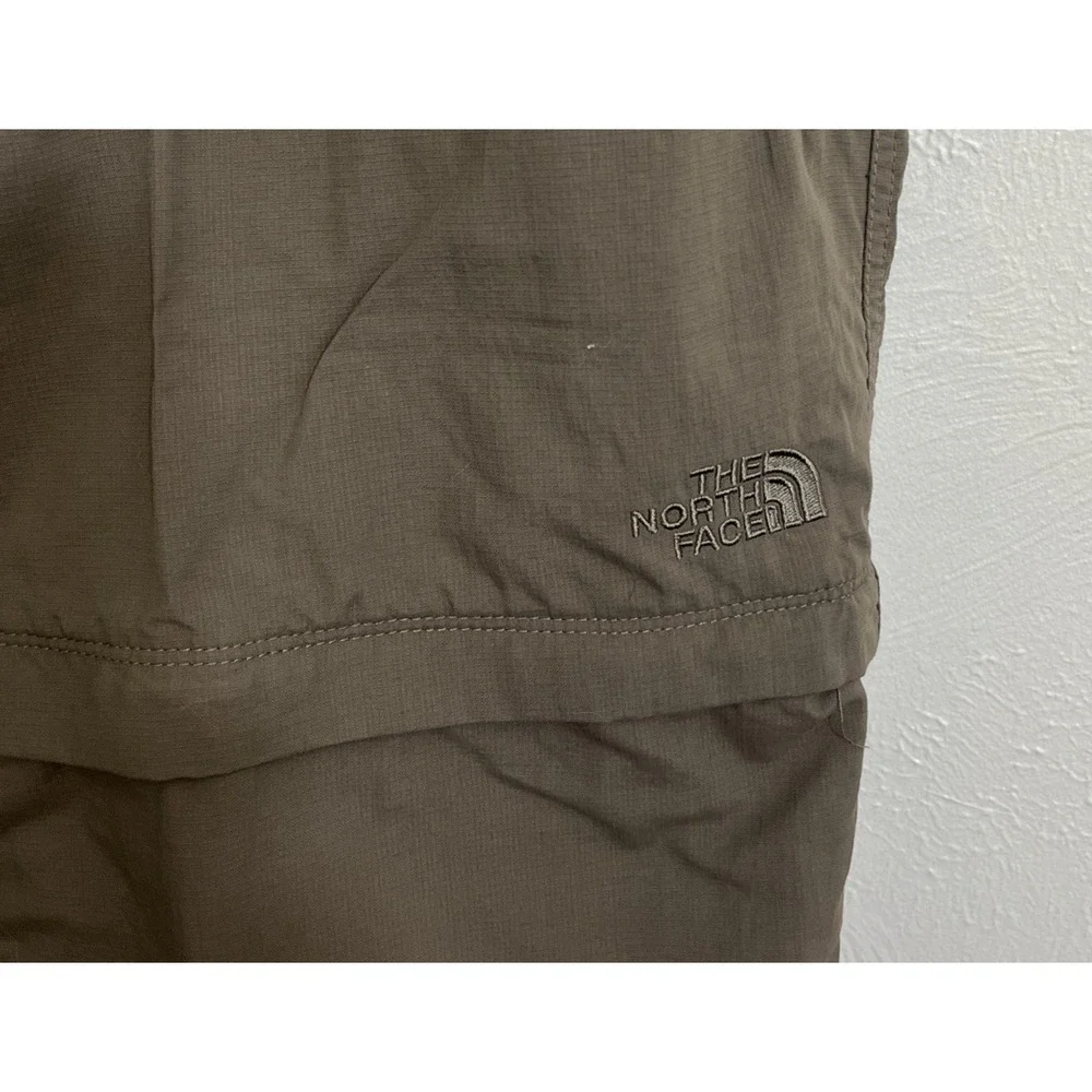 The North Face Men's Size 36 Khaki Brown Convertible Cargo Hiking Pants
